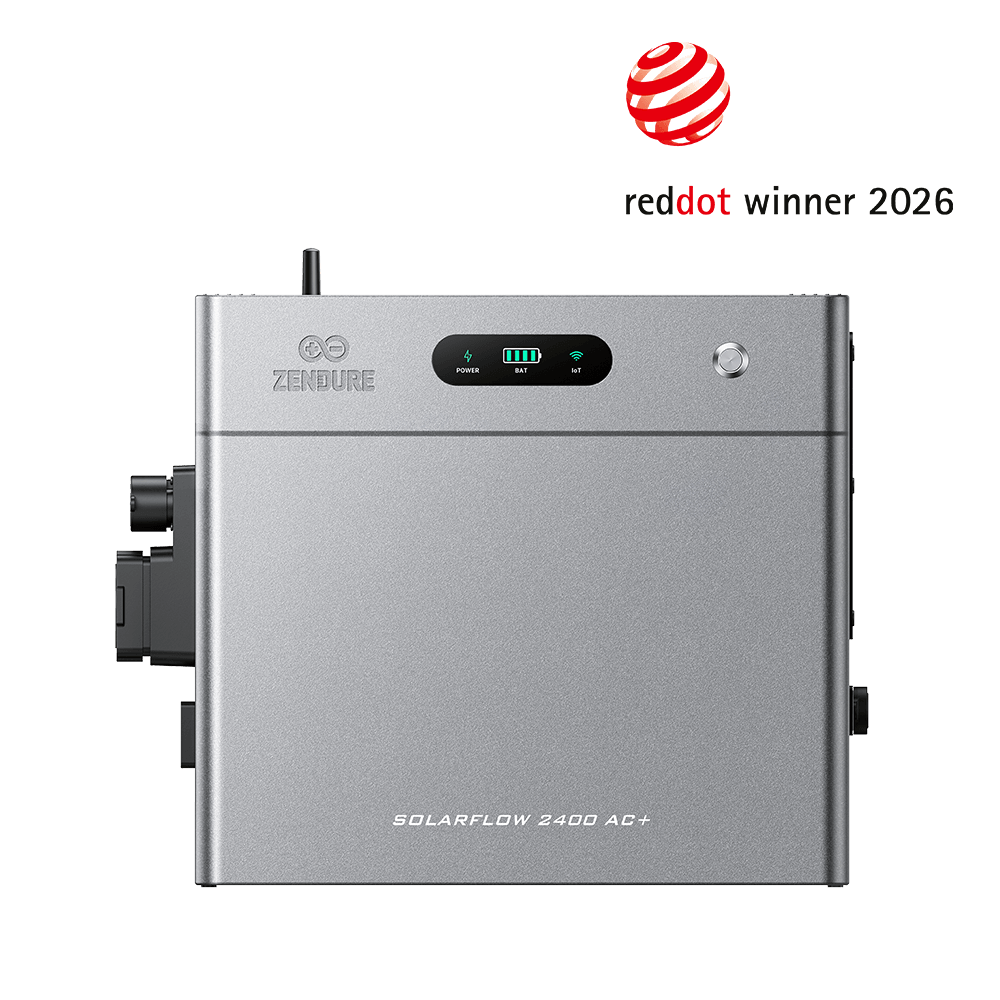 Zendure SolarFlow 2400 AC+ Grid tied battery (2.4kWh)